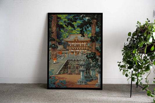 Yomei Gate at Nikko Shrine Asian Style Poster | Wall Art for Home & Office | High-Quality Print - High-Quality Visual Display