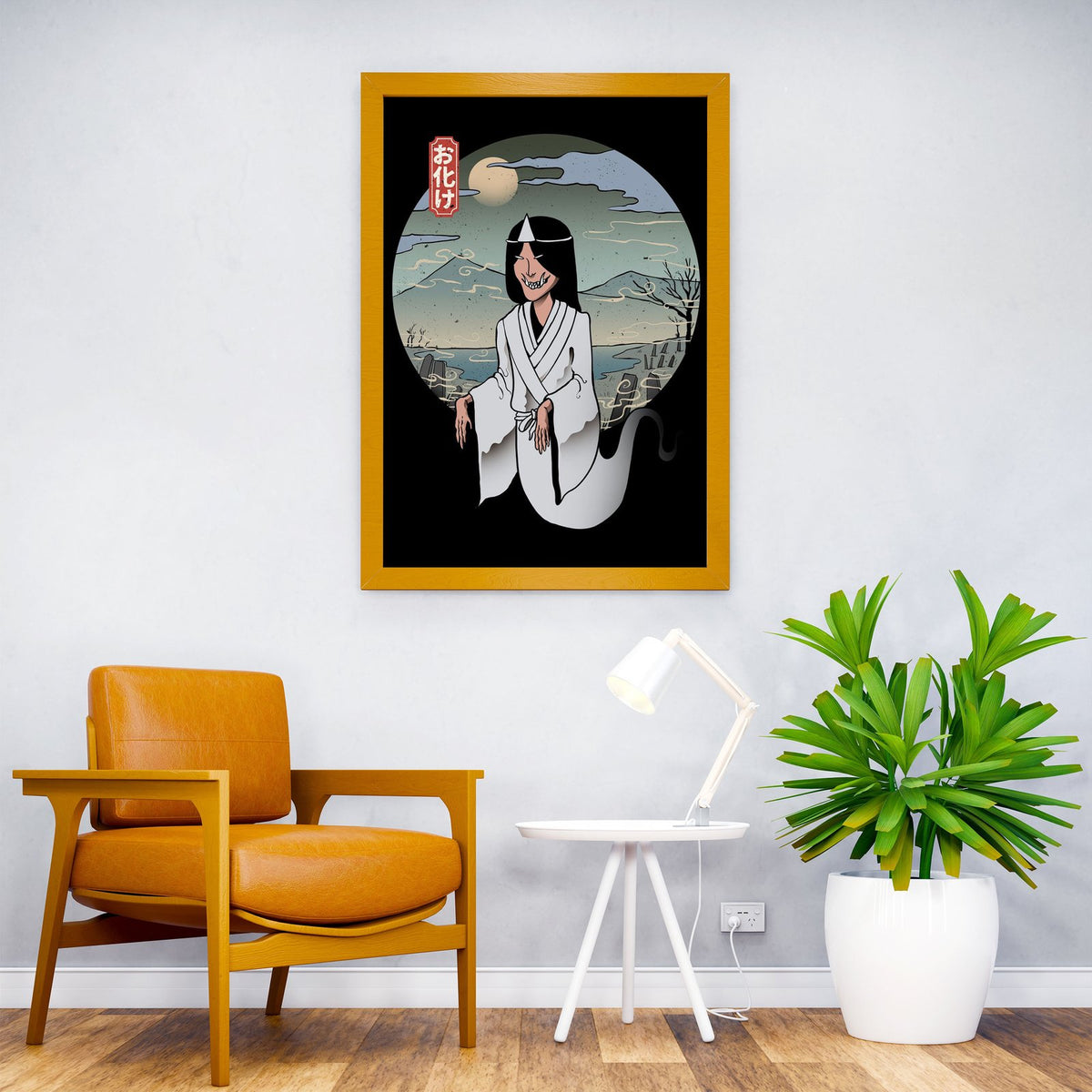 Yukionna yokai ghost Asian Style Poster | Wall  Art for Home & Office | High-Quality Print - High-Quality Visual Display