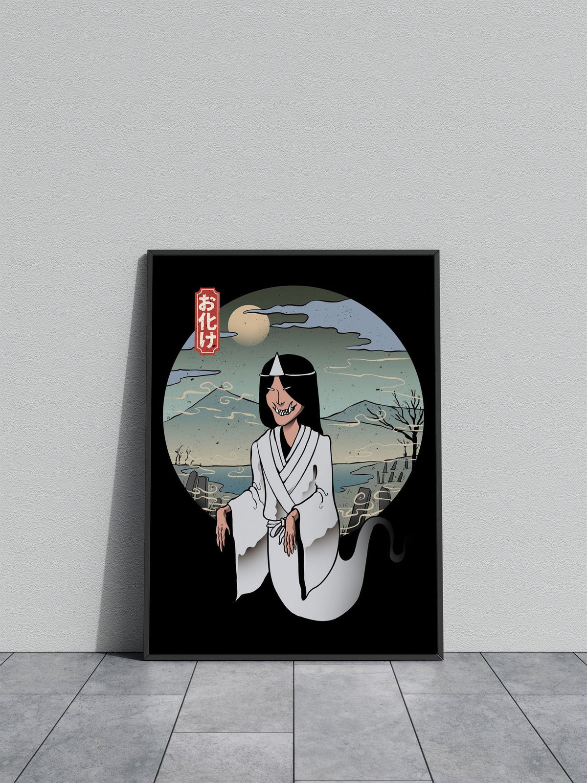 Yukionna yokai ghost Asian Style Poster | Wall  Art for Home & Office | High-Quality Print - High-Quality Visual Display