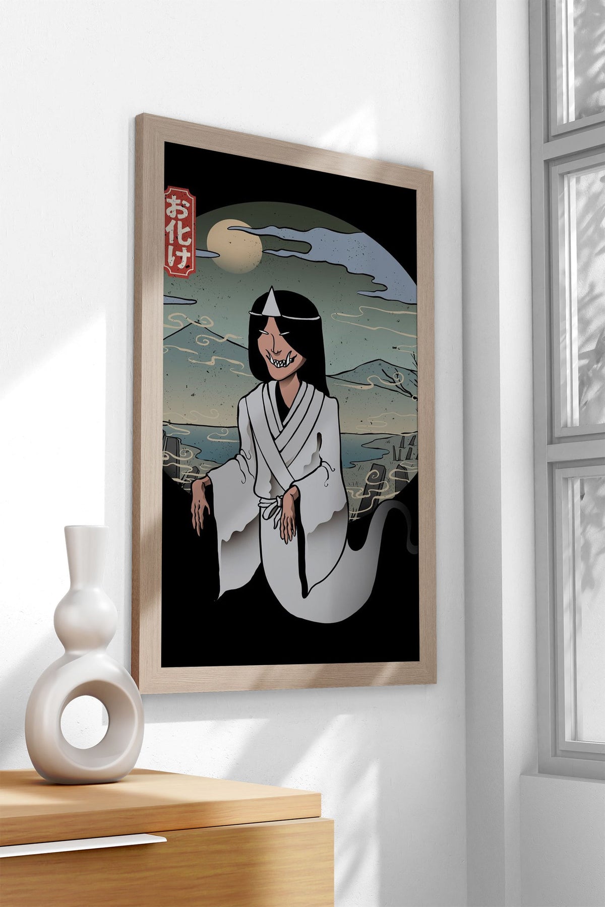 Yukionna yokai ghost Asian Style Poster | Wall  Art for Home & Office | High-Quality Print - High-Quality Visual Display