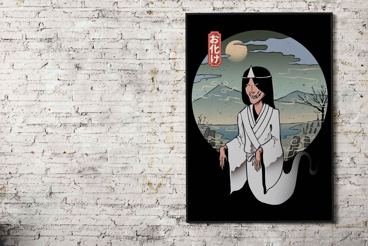 Yukionna yokai ghost Asian Style Poster | Wall  Art for Home & Office | High-Quality Print - High-Quality Visual Display