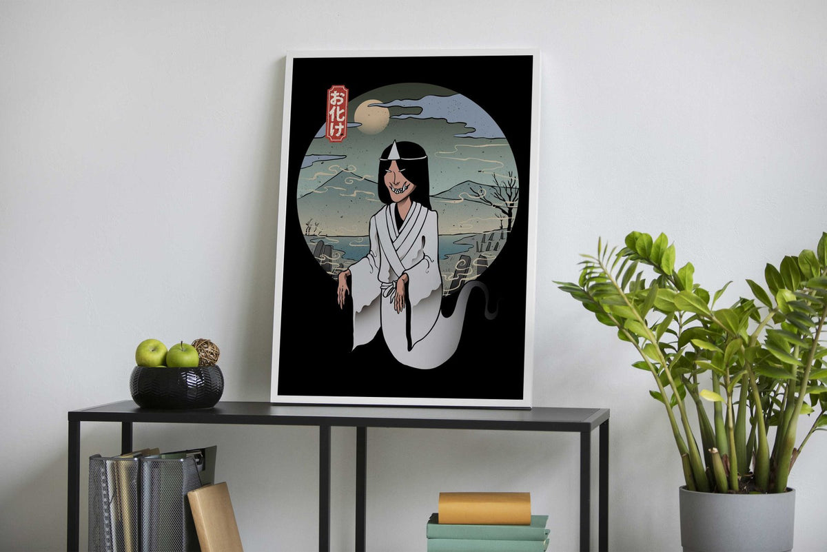 Yukionna yokai ghost Asian Style Poster | Wall  Art for Home & Office | High-Quality Print - High-Quality Visual Display