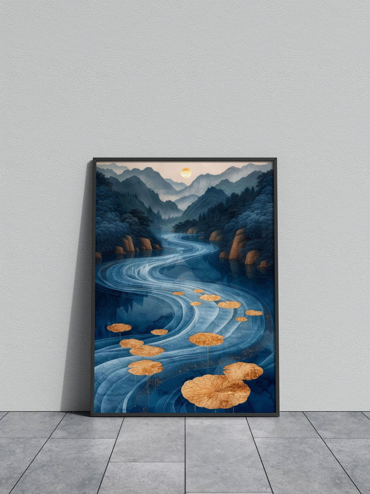 Zen III Asian Style Poster | Wall Art for Home &  Office | High-Quality Print - High-Quality Visual Display