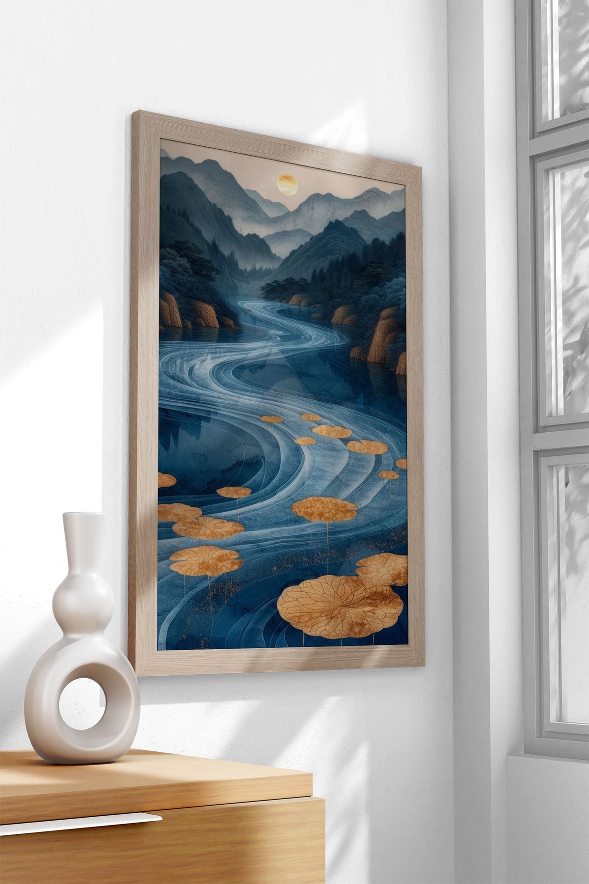 Zen III Asian Style Poster | Wall Art for Home &  Office | High-Quality Print - High-Quality Visual Display