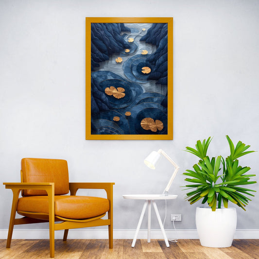 Zen IV Asian Style Poster | Wall Art for Home &  Office | High-Quality Print - High-Quality Visual Display