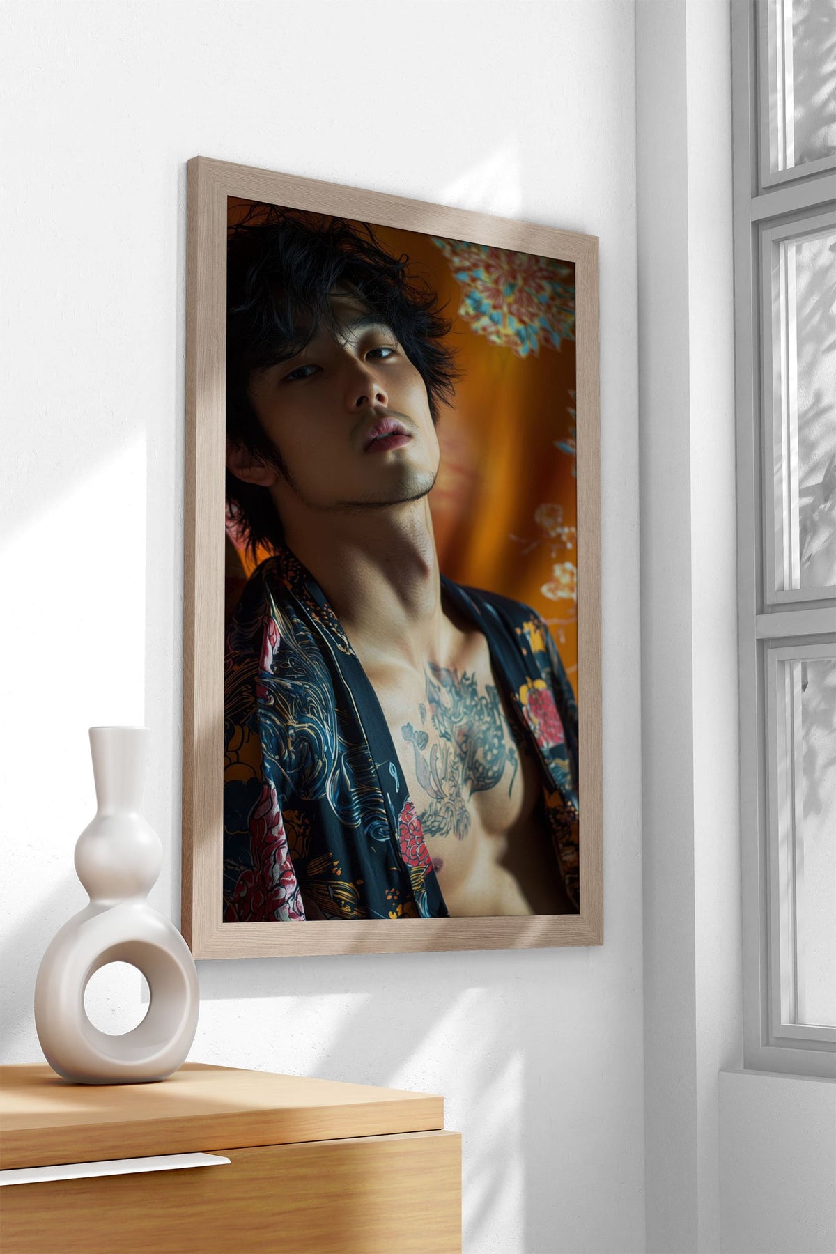 Zen Intensity Asian Style Poster | Wall Art for H ome & Office | High-Quality Print - High-Quality Visual Display