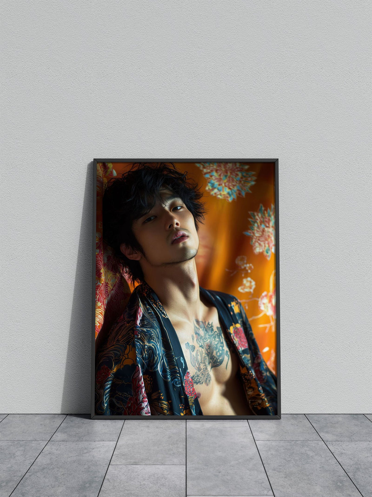 Zen Intensity Asian Style Poster | Wall Art for H ome & Office | High-Quality Print - High-Quality Visual Display
