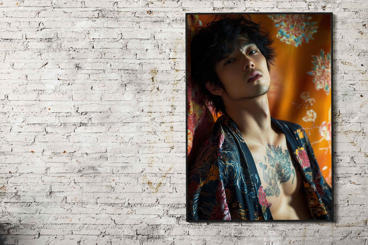 Zen Intensity Asian Style Poster | Wall Art for H ome & Office | High-Quality Print - High-Quality Visual Display