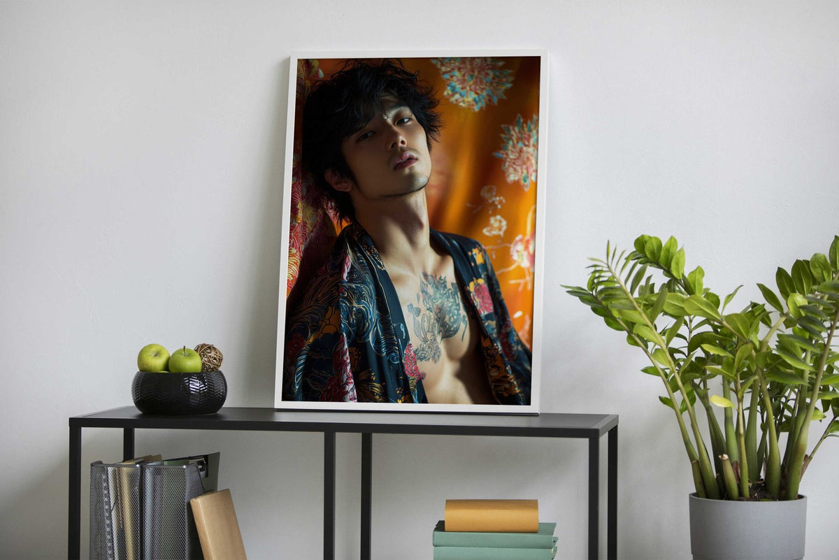 Zen Intensity Asian Style Poster | Wall Art for H ome & Office | High-Quality Print - High-Quality Visual Display
