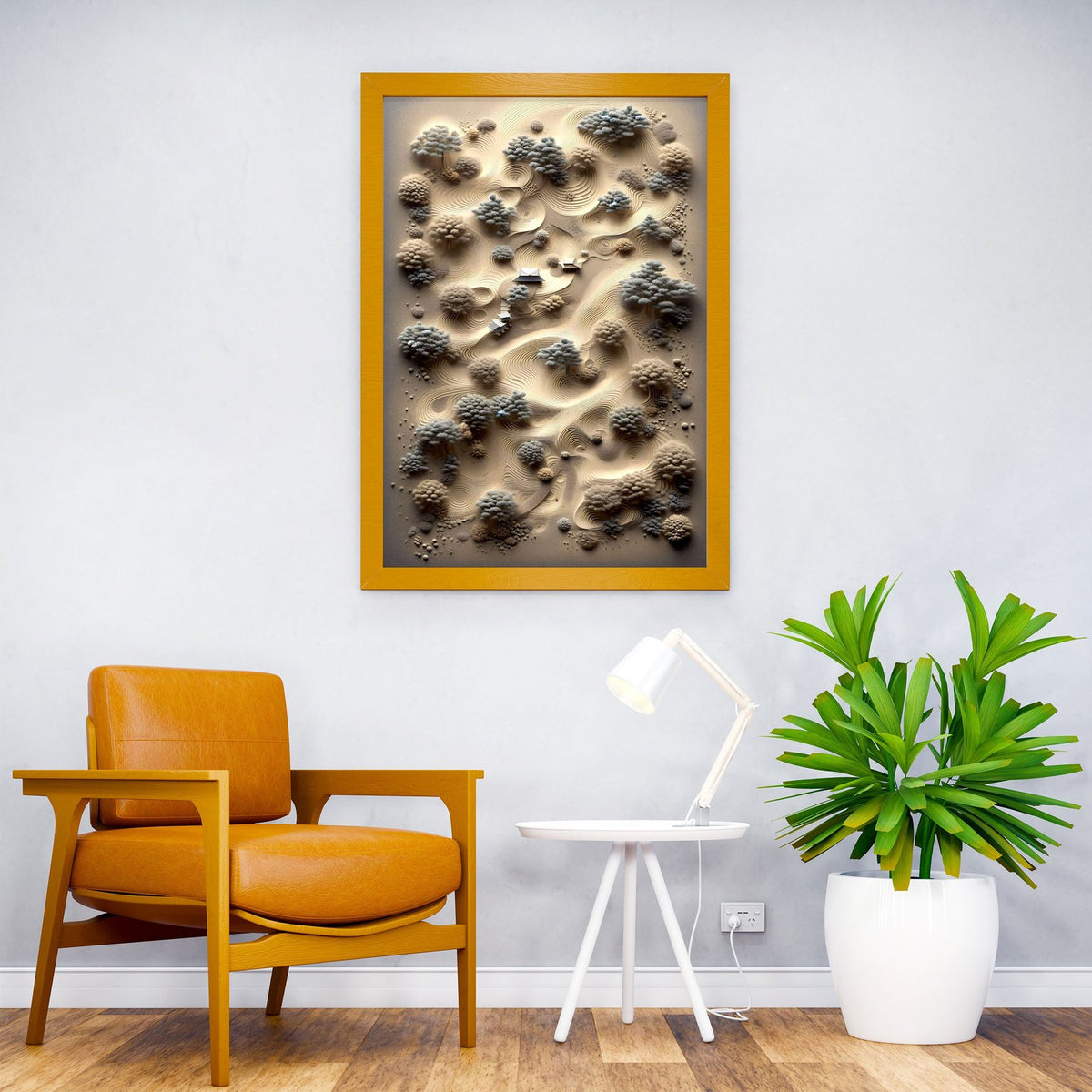 Zen Perspective Asian Style Poster | Wall Art f or Home & Office | High-Quality Print - High-Quality Visual Display