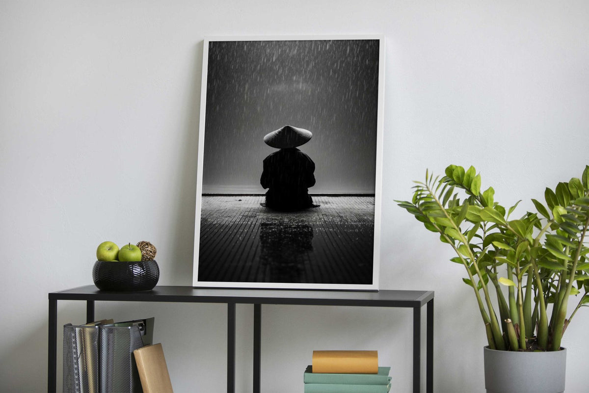 Zen Samurai Warrior Asian Style Poster | Wall  Art for Home & Office | High-Quality Print - High-Quality Visual Display