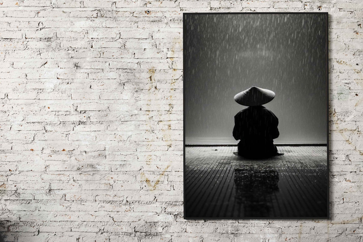 Zen Samurai Warrior Asian Style Poster | Wall  Art for Home & Office | High-Quality Print - High-Quality Visual Display