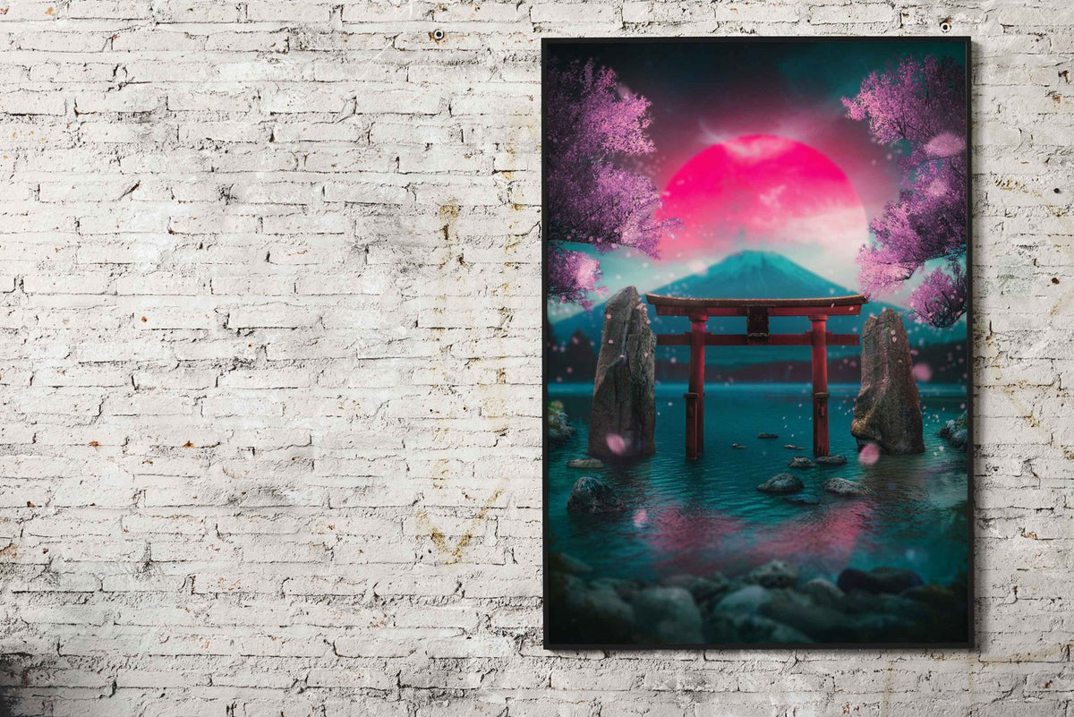 Zen Asian Style Poster | Wall Art for Home & O ffice | High-Quality Print - High-Quality Visual Display