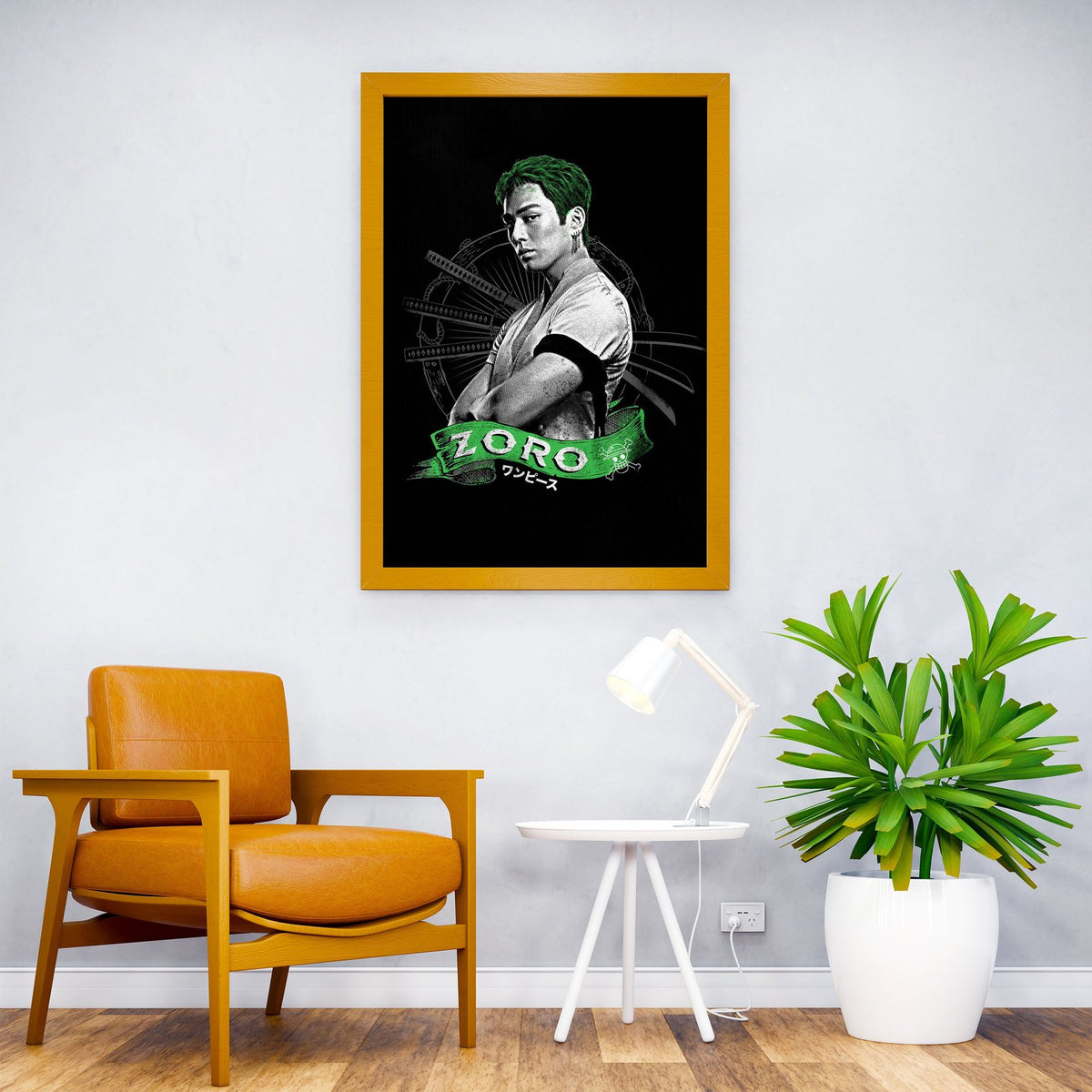 Zoro Asian Style Poster | Wall Art for Home & O ffice | High-Quality Print - High-Quality Visual Display