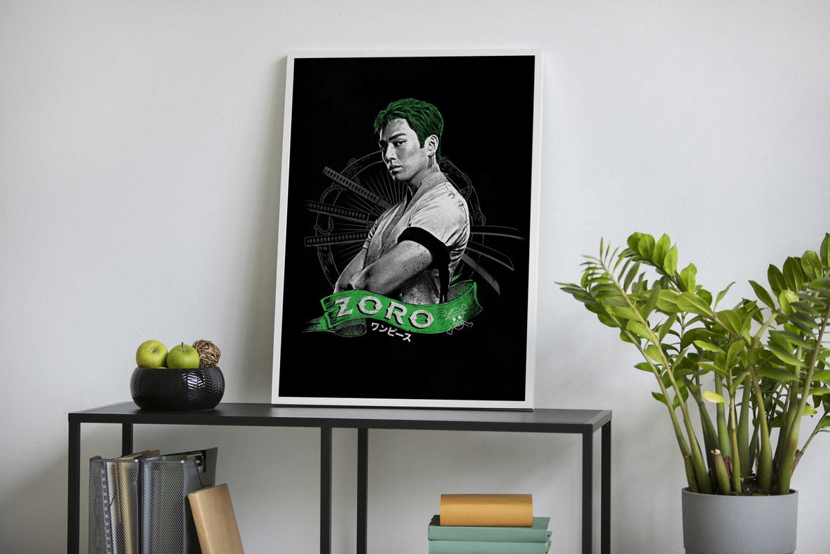 Zoro Asian Style Poster | Wall Art for Home & O ffice | High-Quality Print - High-Quality Visual Display