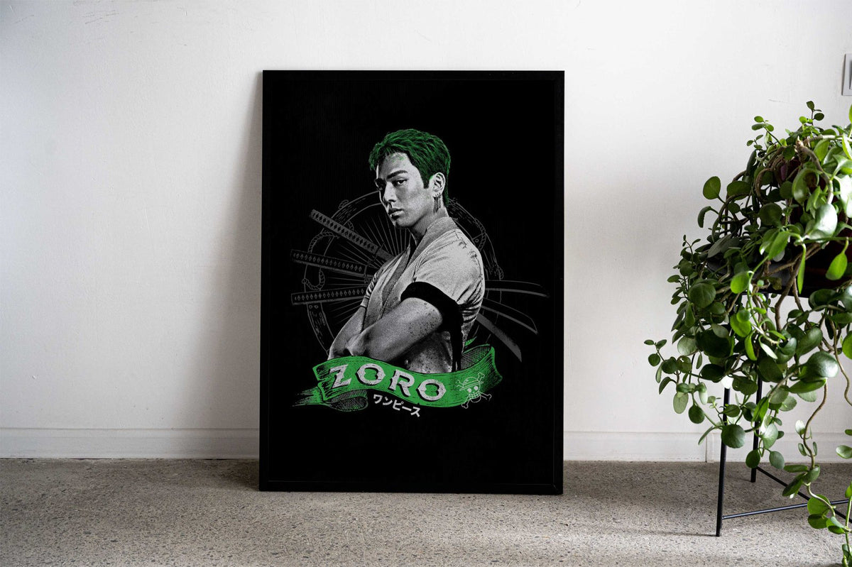 Zoro Asian Style Poster | Wall Art for Home & O ffice | High-Quality Print - High-Quality Visual Display