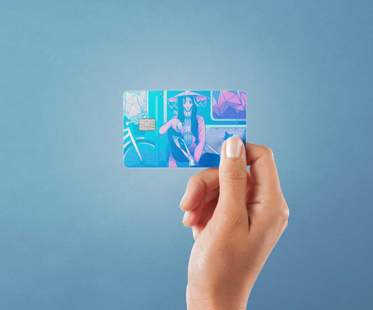 AIGF Design | Credit Card Sticker | Small Chip | Credit Card Skin