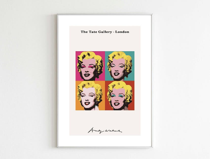 Vibrant Andy Warhol Pop Art Print Set for Colorful Gallery Walls