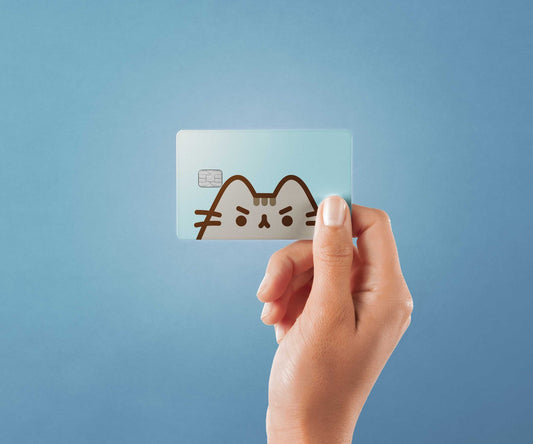 Angry Design | Credit Card Sticker | Small Chip | Credit Card Skin