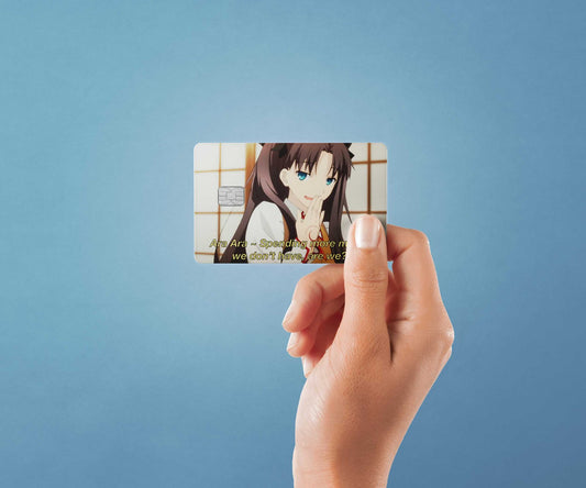 Ara Ara Design | Credit Card Sticker | Small Chip | Credit Card Skin