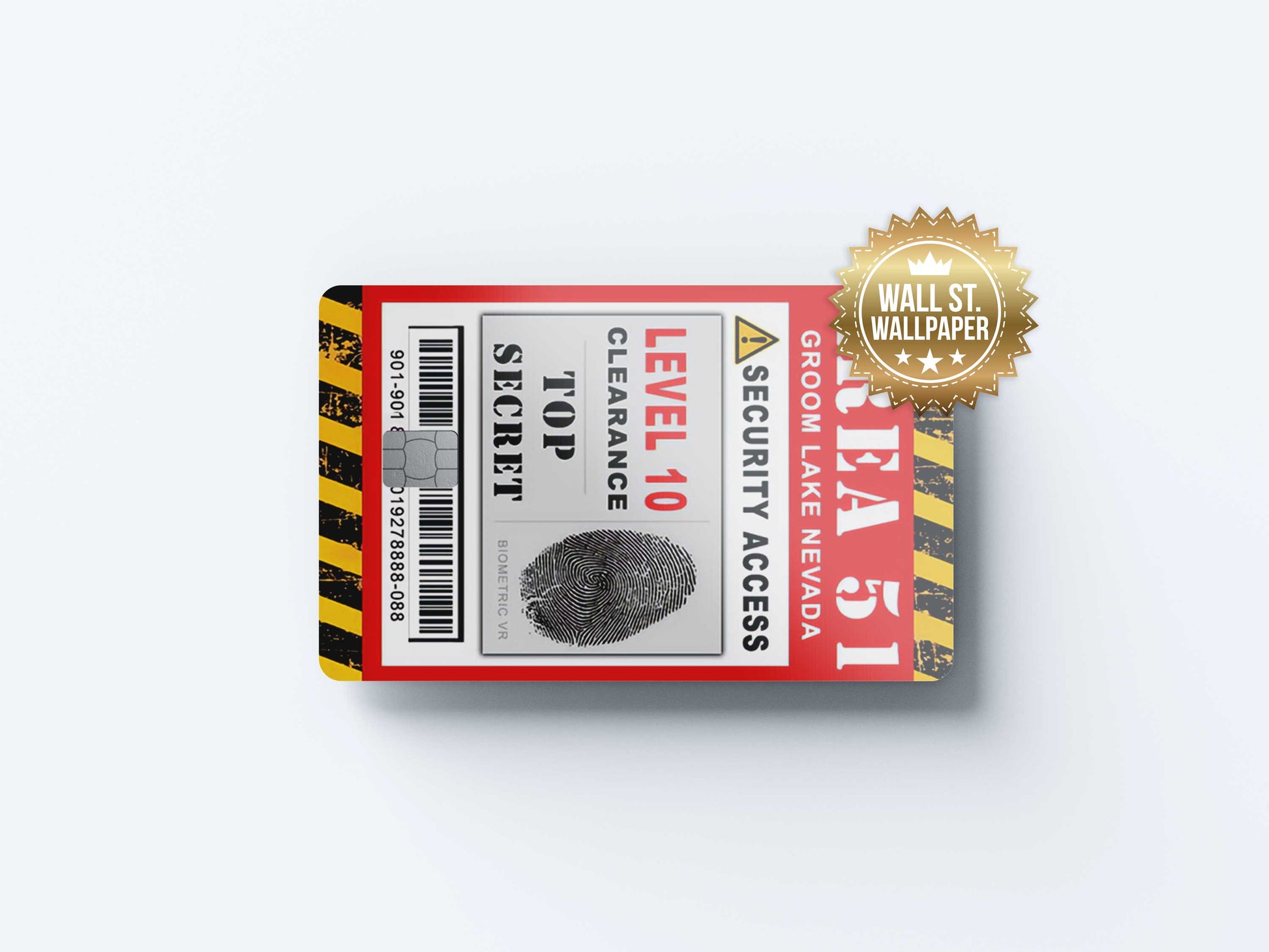 Area - Premium Vinyl Credit Card Skin Cover by Wonderwallsboutique