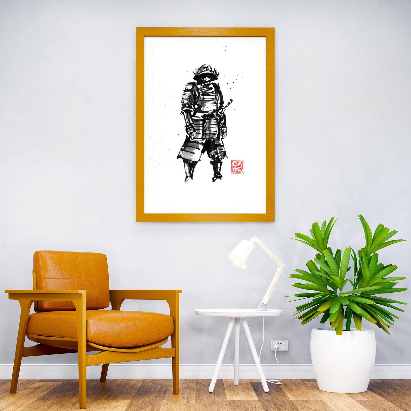 armor Asian Style Poster | Wall Art for Home & Office | High-Quality Print