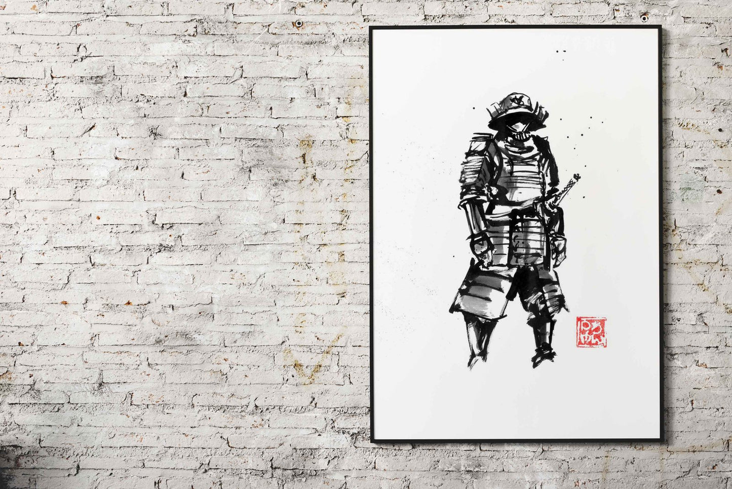 armor Asian Style Poster | Wall Art for Home & Office | High-Quality Print