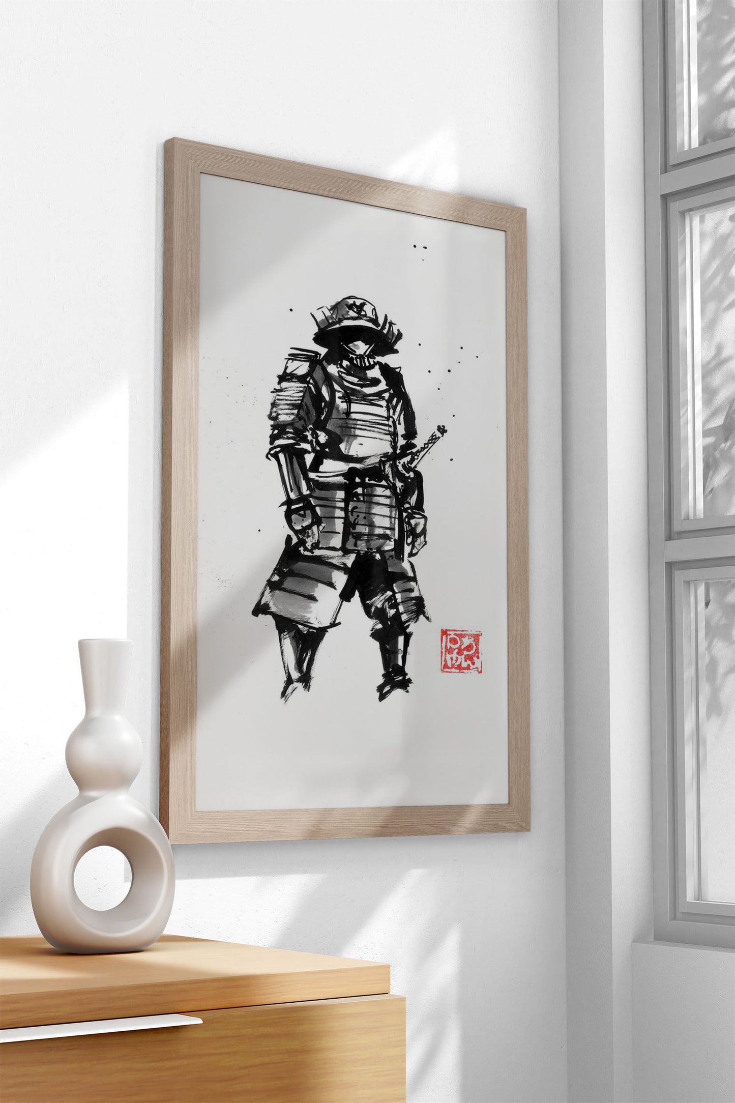armor Asian Style Poster | Wall Art for Home & Office | High-Quality Print