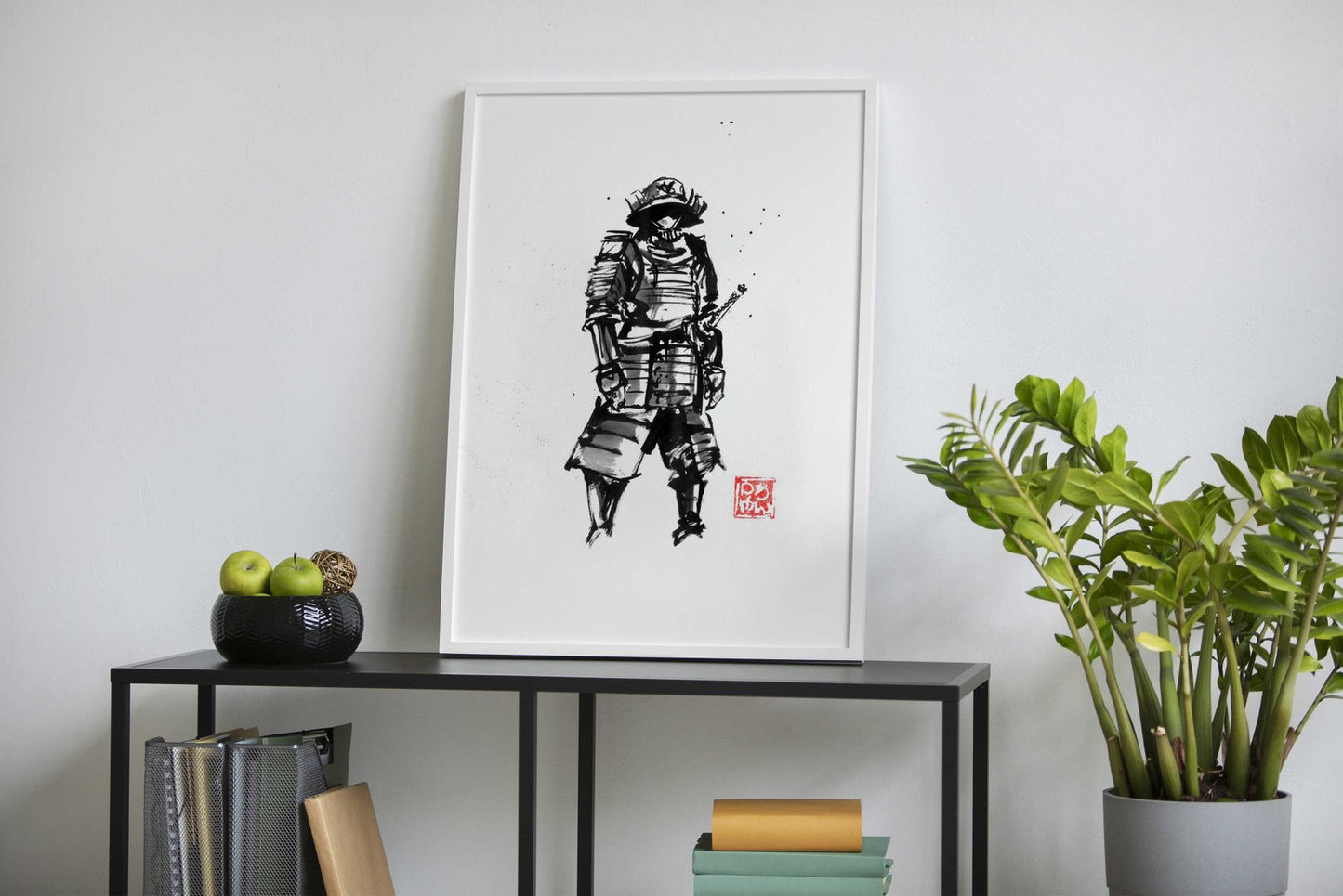 armor Asian Style Poster | Wall Art for Home & Office | High-Quality Print