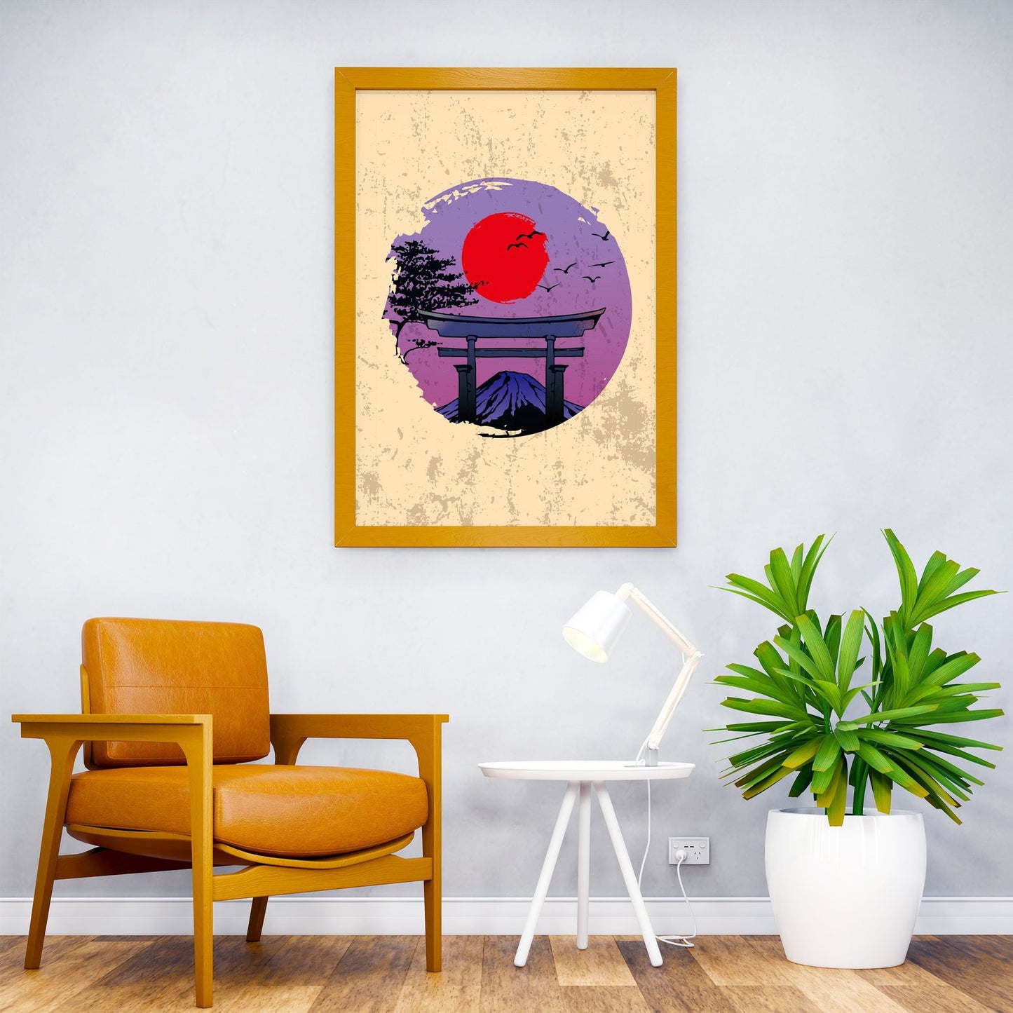 art circle Asian Style Poster | Wall Art for Home & Office | High-Quality Print