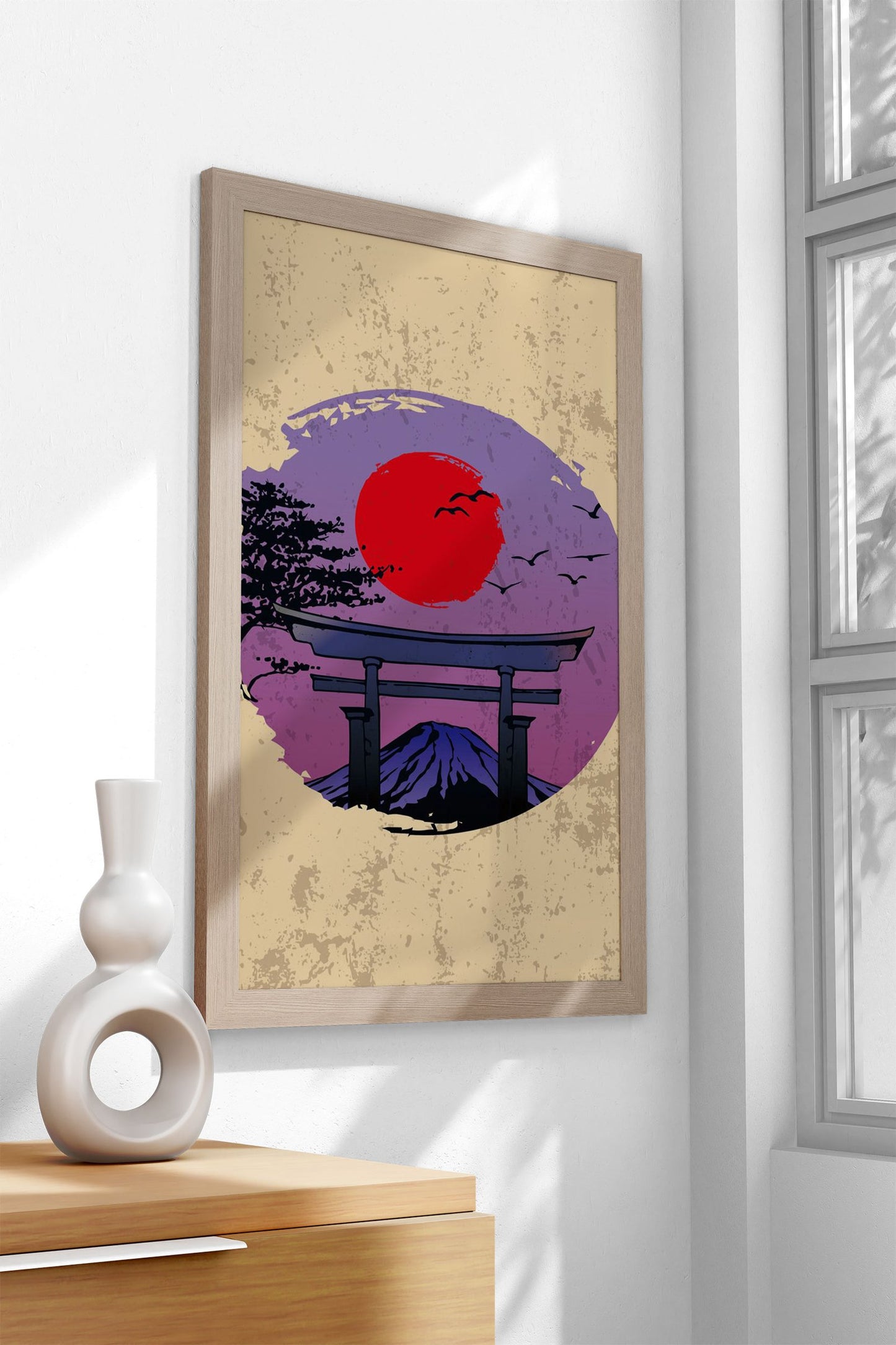 art circle Asian Style Poster | Wall Art for Home & Office | High-Quality Print