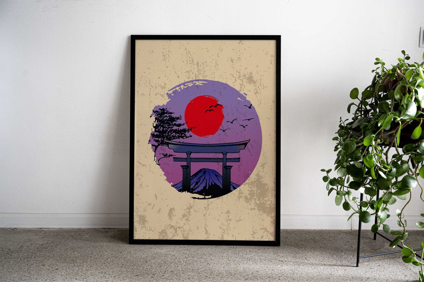 art circle Asian Style Poster | Wall Art for Home & Office | High-Quality Print