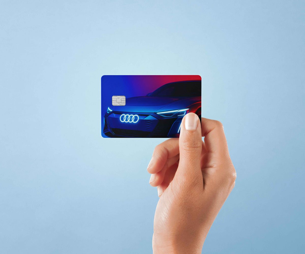 Audi - Premium Vinyl Credit Card Skin Cover by Wonderwallsboutique