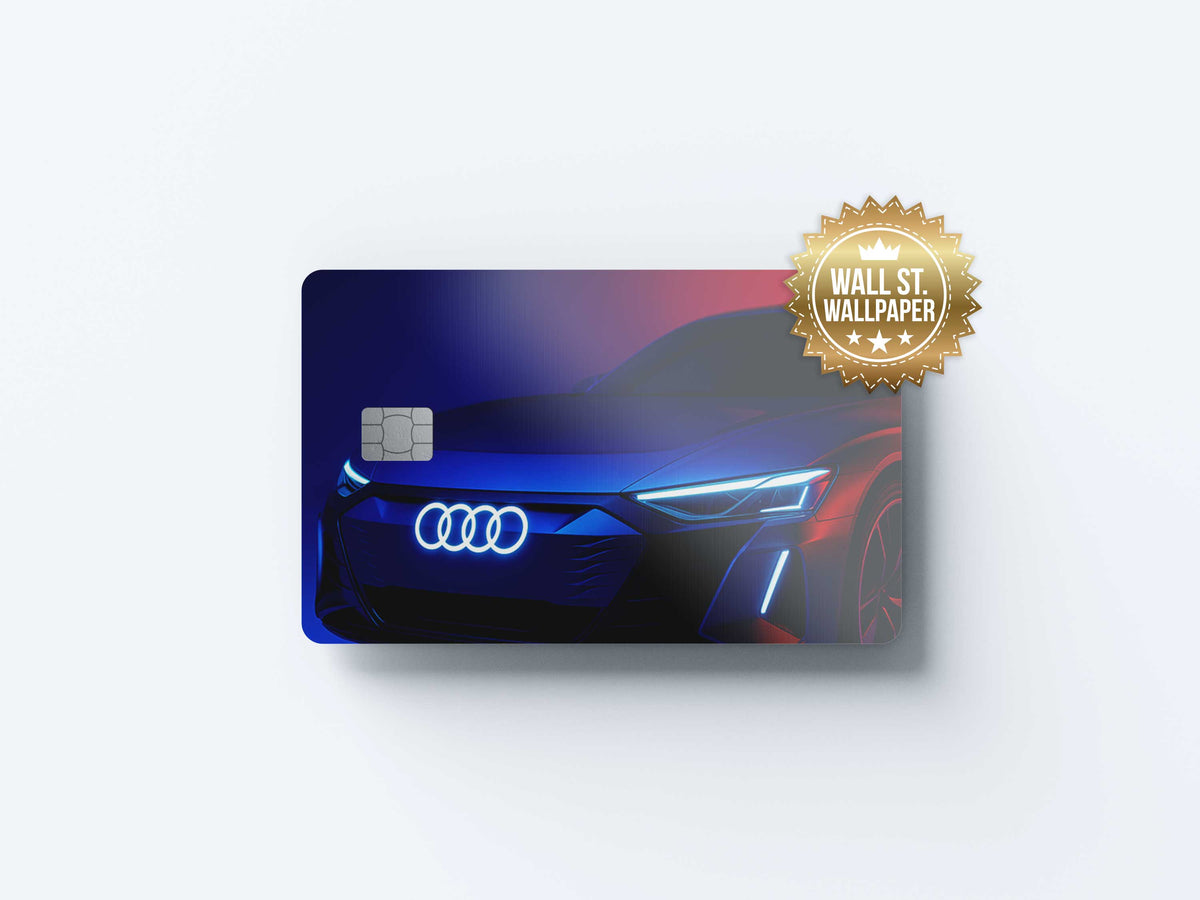 Audi - Premium Vinyl Credit Card Skin Cover by Wonderwallsboutique