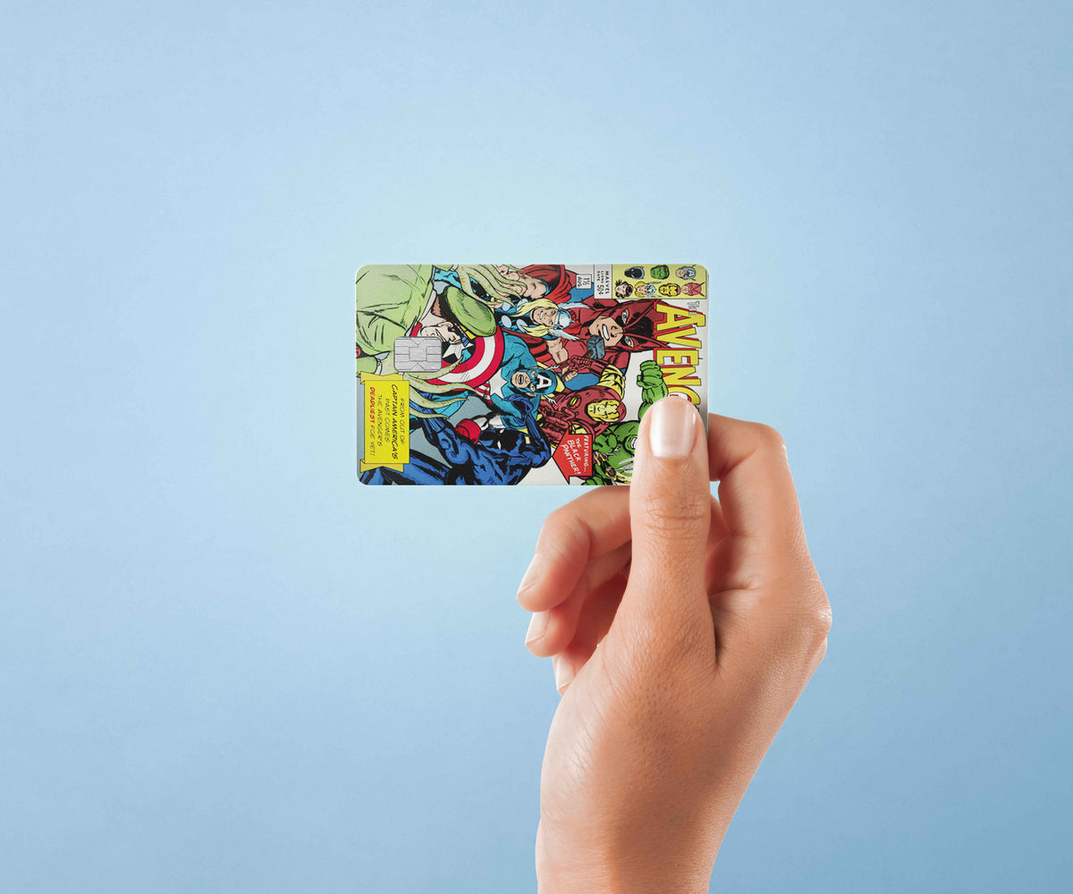 Avengers - Premium Vinyl Credit Card Skin Cover by Wonderwallsboutique