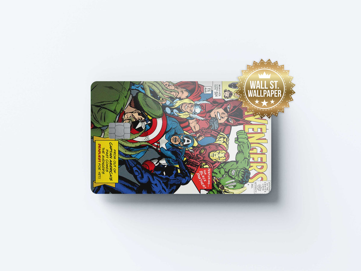 Avengers - Premium Vinyl Credit Card Skin Cover by Wonderwallsboutique