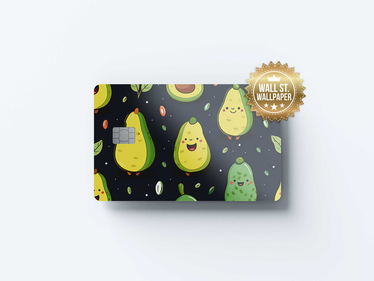 Avocado - Premium Vinyl Credit Card Skin Cover by Wonderwallsboutique