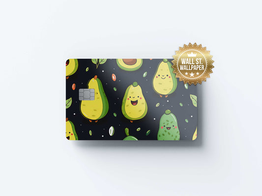 Avocado - Premium Vinyl Credit Card Skin Cover by Wonderwallsboutique