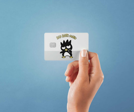 Bad Badtz Design | Credit Card Sticker | Small Chip | Credit Card Skin
