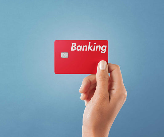 Banking Design | Credit Card Sticker | Small Chip | Credit Card Skin