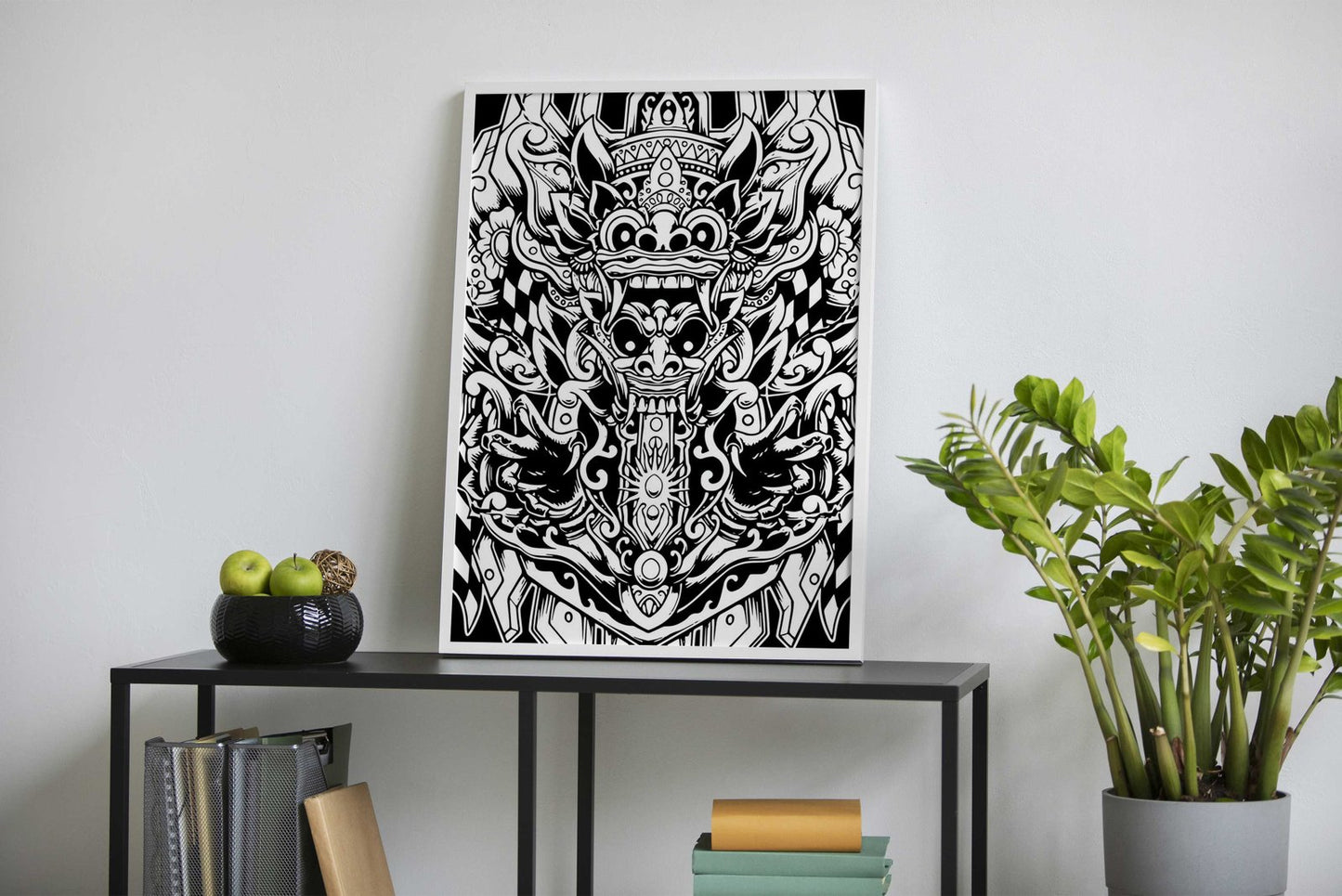 barong bali indonesia Asian Style Poster | Wall Art for Home & Office | High-Quality Print