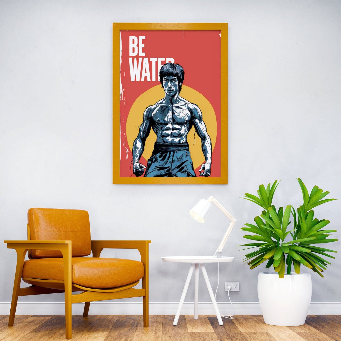 be water Asian Style Poster | Wall Art for Home & Office | High-Quality Print