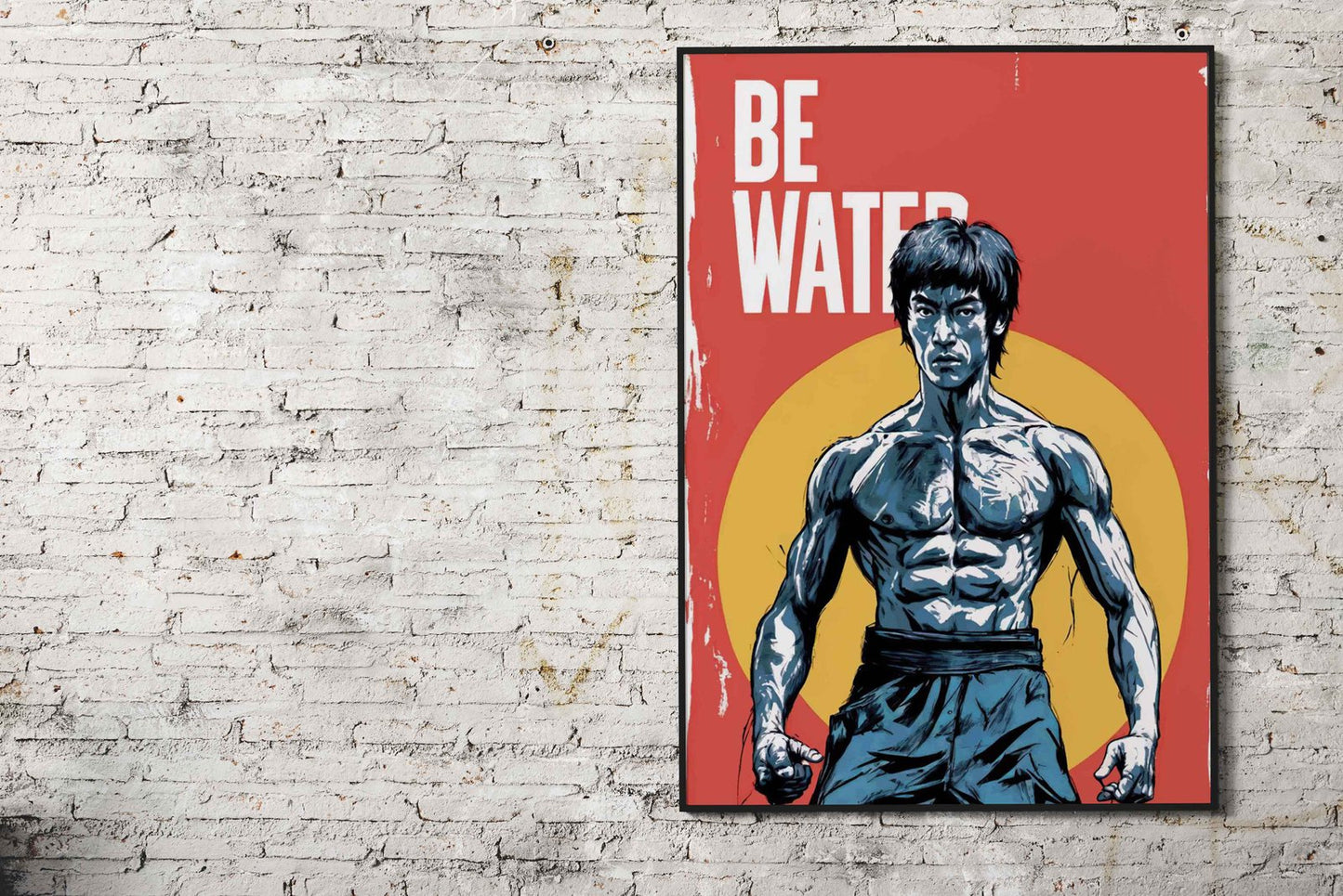be water Asian Style Poster | Wall Art for Home & Office | High-Quality Print