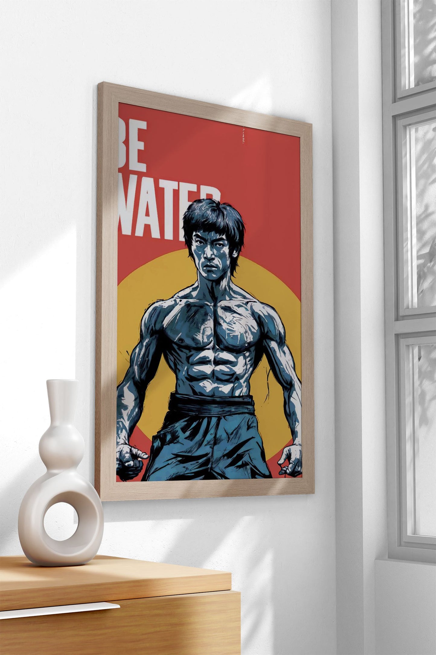 be water Asian Style Poster | Wall Art for Home & Office | High-Quality Print