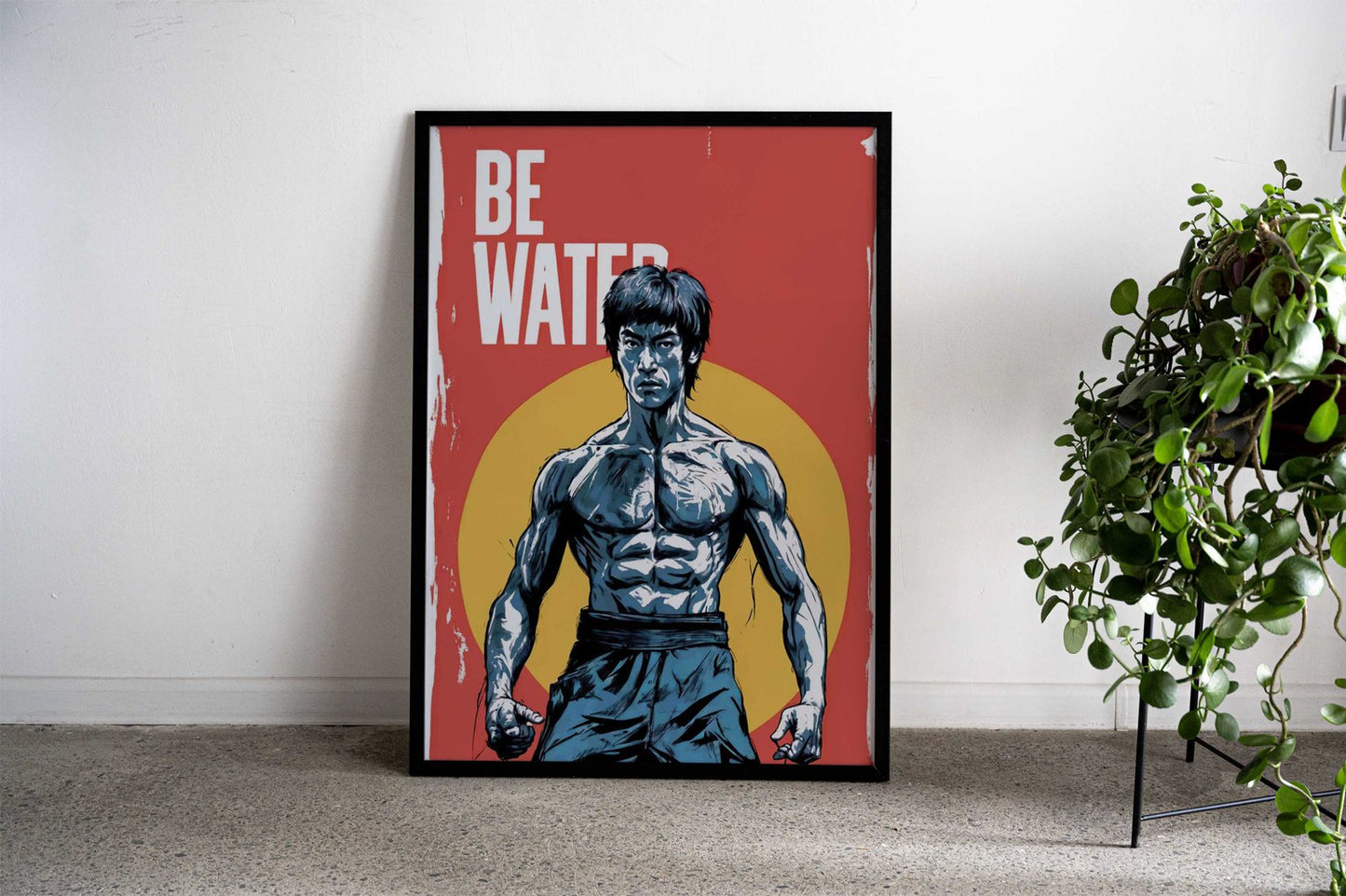 be water Asian Style Poster | Wall Art for Home & Office | High-Quality Print