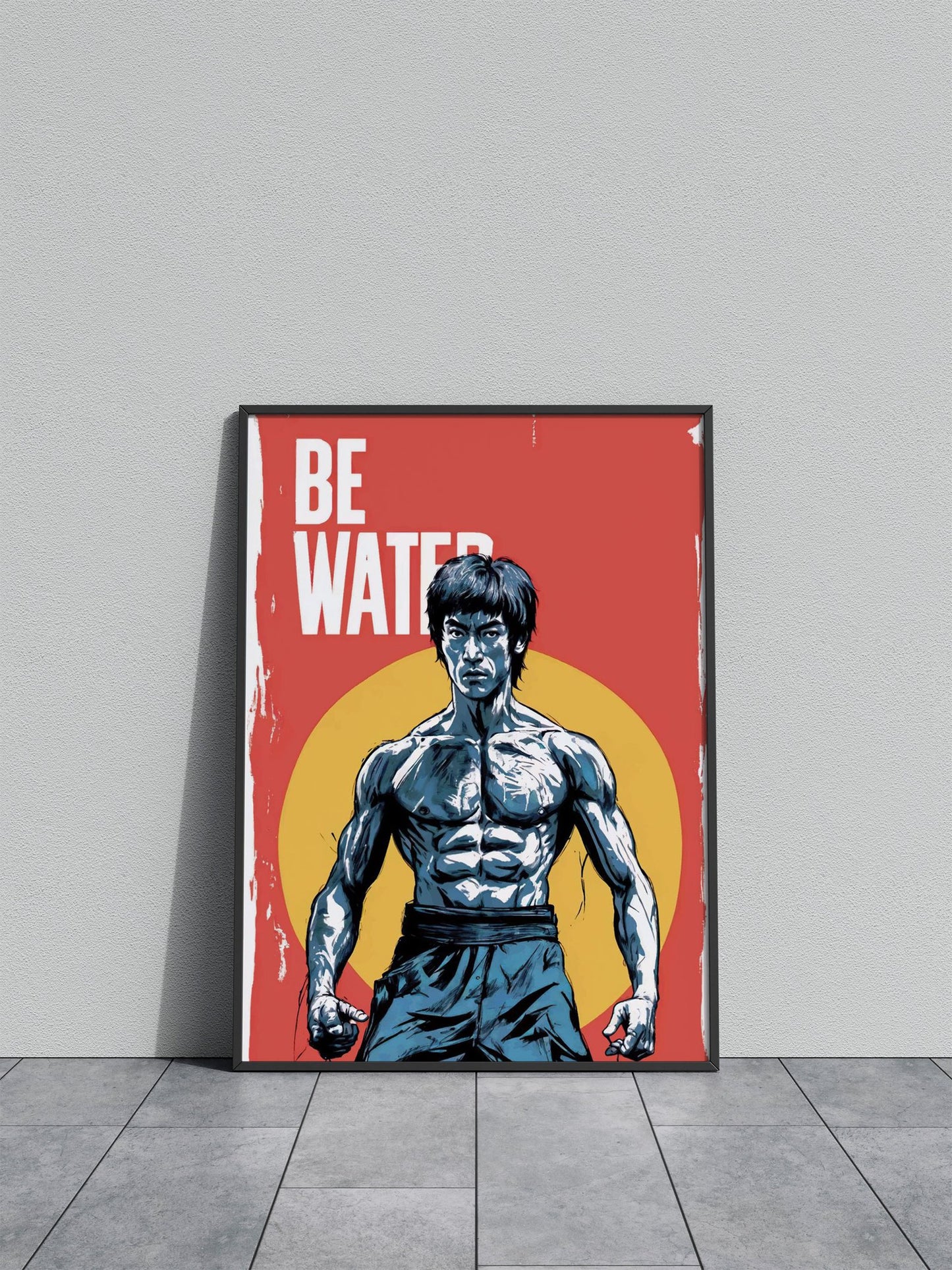 be water Asian Style Poster | Wall Art for Home & Office | High-Quality Print
