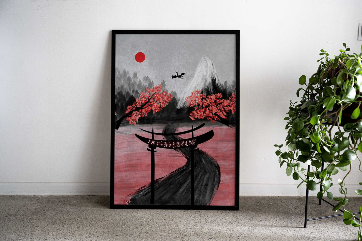 beautiful view Asian Style Poster | Wall Art for Home & Office | High-Quality Print
