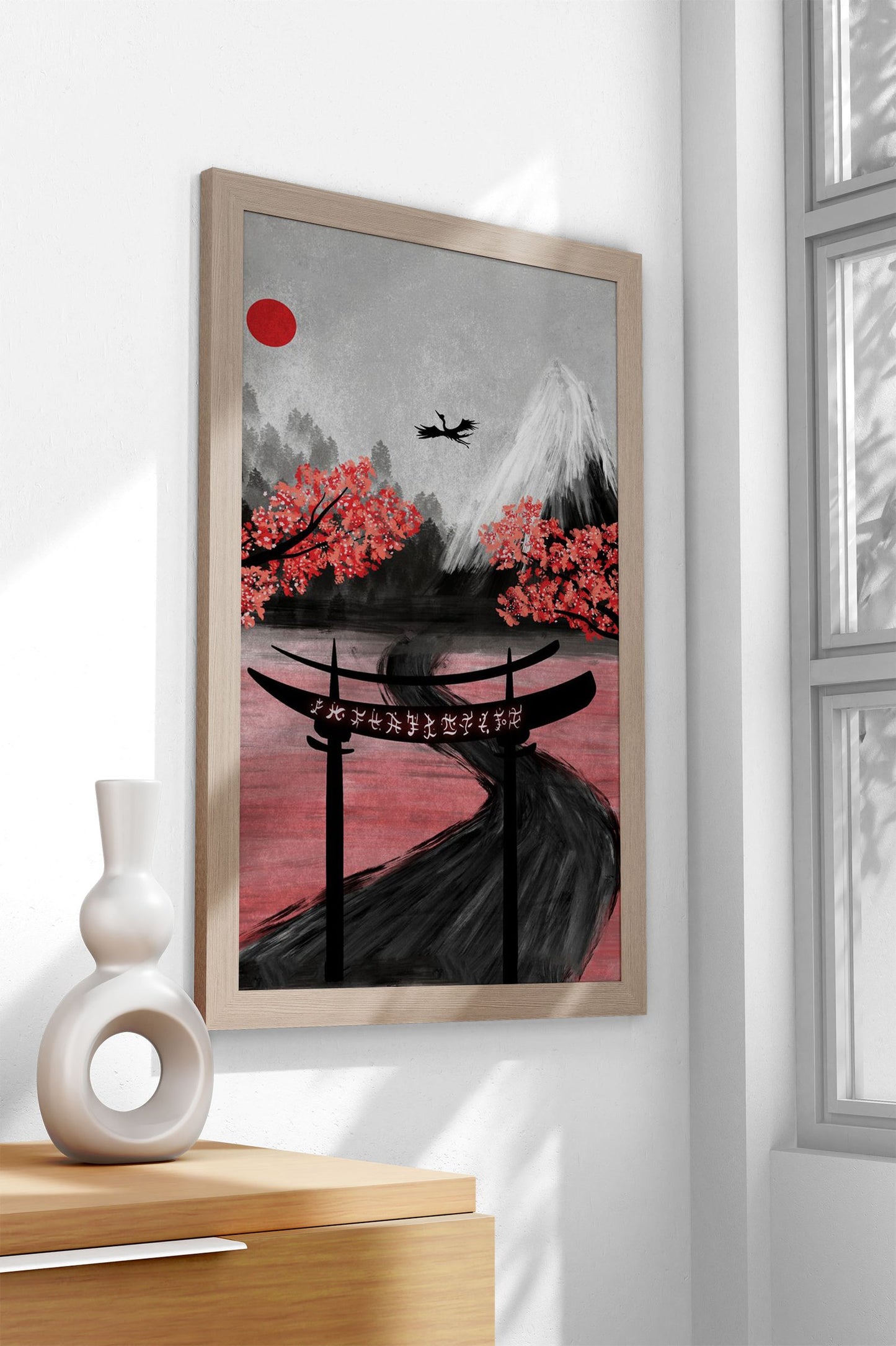 beautiful view Asian Style Poster | Wall Art for Home & Office | High-Quality Print
