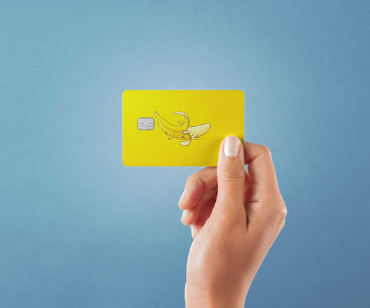 Be My Peel Design | Credit Card Sticker | Small Chip | Credit Card Skin