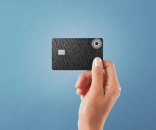Beskar Design | Credit Card Sticker | Small Chip | Credit Card Skin